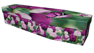 Butterfly Cardboard Coffin