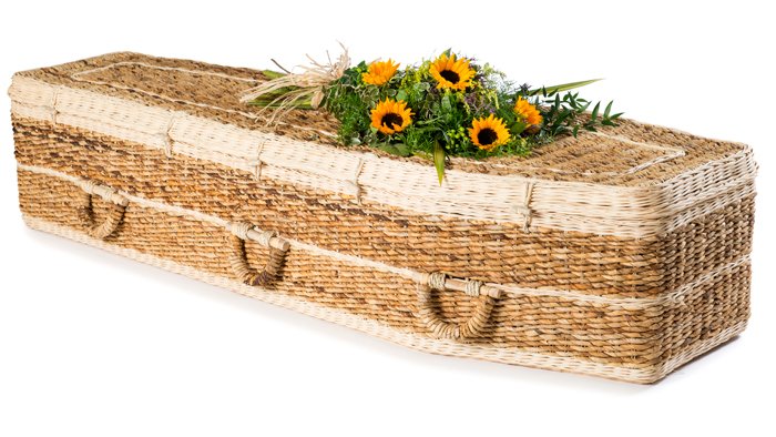 Banana Traditional Coffin