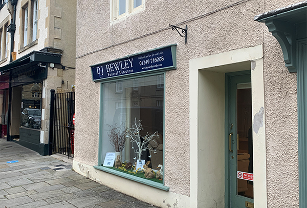 D.J. Bewley, Corsham Wiltshire